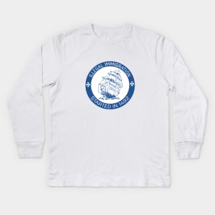 IMMIGRATION 1492 Kids Long Sleeve T-Shirt